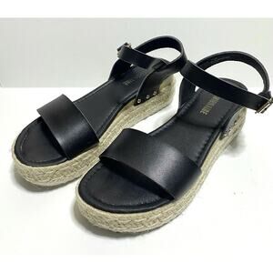 Cushionaire Women's Melissa Espadrille Platform Wedge Sandal 7.5